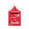 Glitzhome® 14" Christmas Wooden Mailbox Table Décor